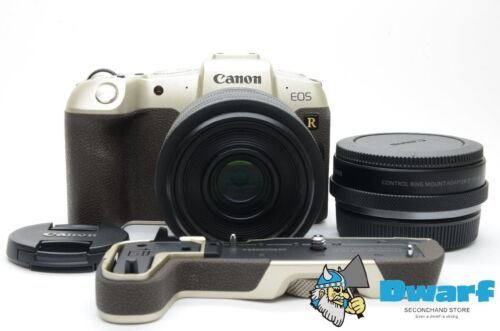 Canon spiegelloses Einzelobjektiv EOS RP Gold RF35 MACRO IS STM Halterung Adapter SP Kit - Bild 1 von 10