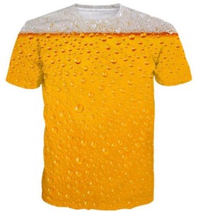 beer print t shirt