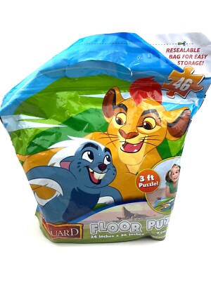 Disney Floor Puzzle Toys 3ft 46 pieces Children kids boys girls 24x36 in Games