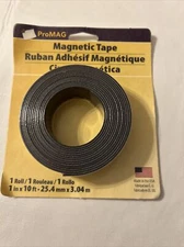 ProMAG Heavy-Duty Magnetic Tape, 1" x 10' - Mounting Skus