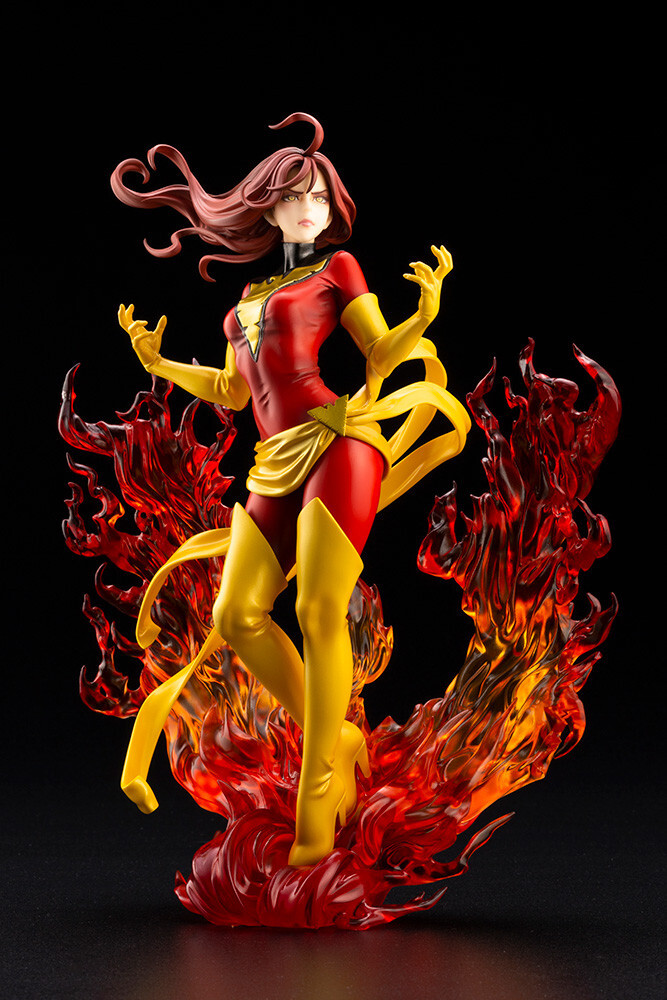 Kotobukiya Marvel Dark Phoenix Rebirth Bishoujo Statue - X-Men | eBay