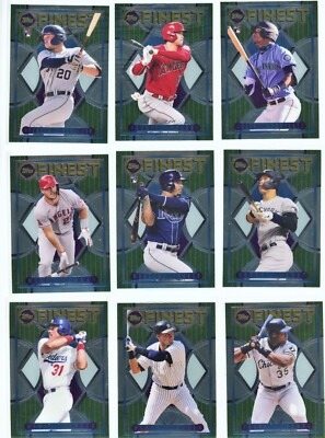 2022 Topps FINEST FLASHBACKS Baseball YOU PICK - COMPLETE YOUR SET (Buy 3 Get 1)