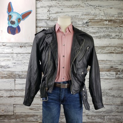 jeans west leather jacket