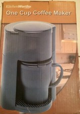 New Kitchen Worthy One Cup Coffee Maker