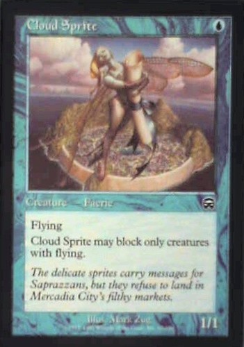 Cloud Sprite 67/350 Mercadian Masques Magic: The Gathering
