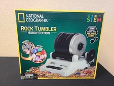 National Geographic Rock Tumbler HOBBY EDITION NEW STEM
