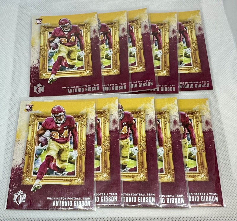 x10 2020 Chronicles Football Antonio Gibson Gridiron Kings Rookie RC Lot #GK-11