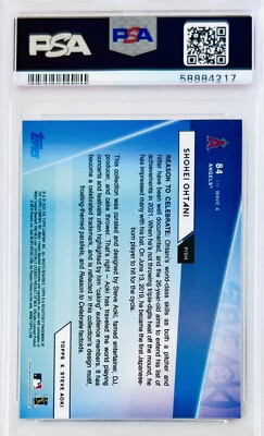 2020 Topps X Steve Aoki Collab Shohei Ohtani #84 Low Pop Limited