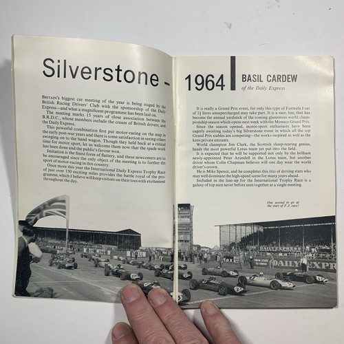 16th International Trophy Meeting Race Program Silverstone 2 May, 1964 BRDC - 第 7/18 張圖片