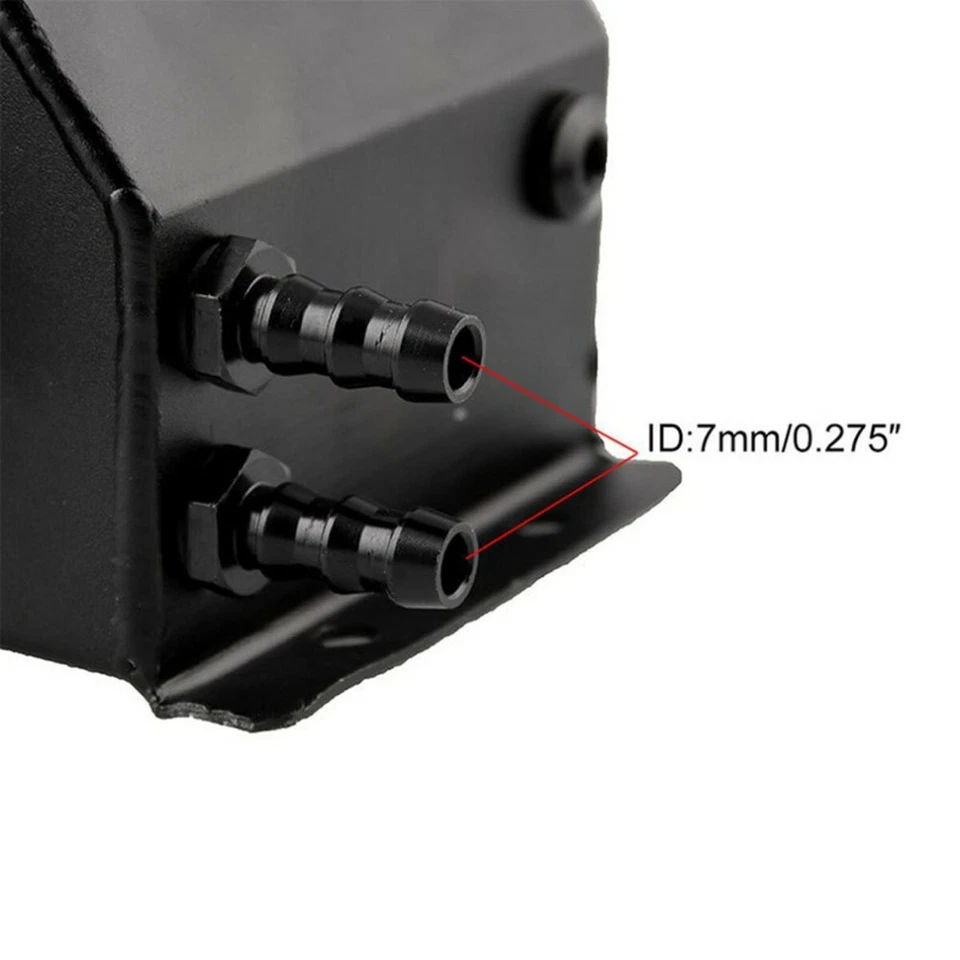 Accesorio 1000ML Botella de desbordamiento de refrigerante del radiador Depósito de agua de recuperación Foto 3 de 4