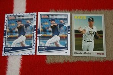 EDUARDO ESCOBAR LOT OF 3 2020 DONRUSS INDEPENDENCE & BASE #98 2019 HERITAGE #502