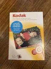 Kodak G200 Color Cartridge Photo Paper Kit For G600 Printer NEW in Box