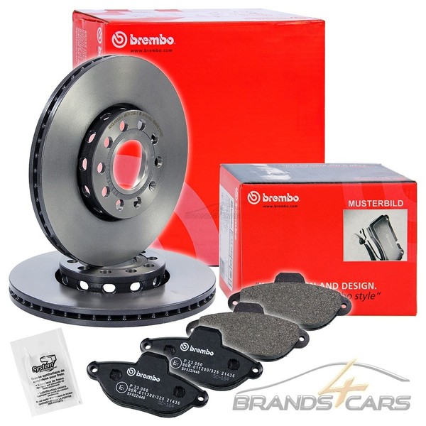 Brembo Bremsscheiben +BelÄGe Vorne FÜR Mercedes A-KLASSE B-KLASSE W242 CLA C117-image
