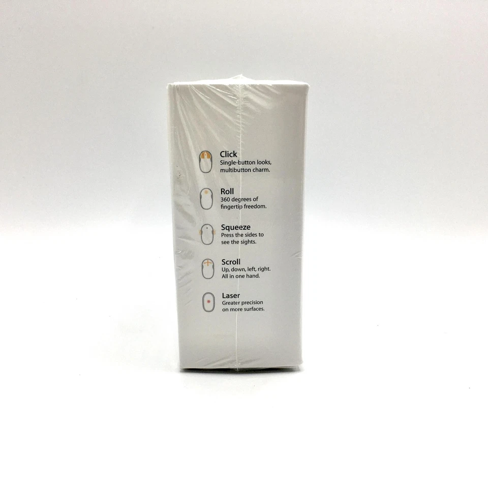 Apple A1197 4-Button Laser Mighty Mouse - Bluetooth - Wireless (MB111ZM/A) - Image 4 of 4