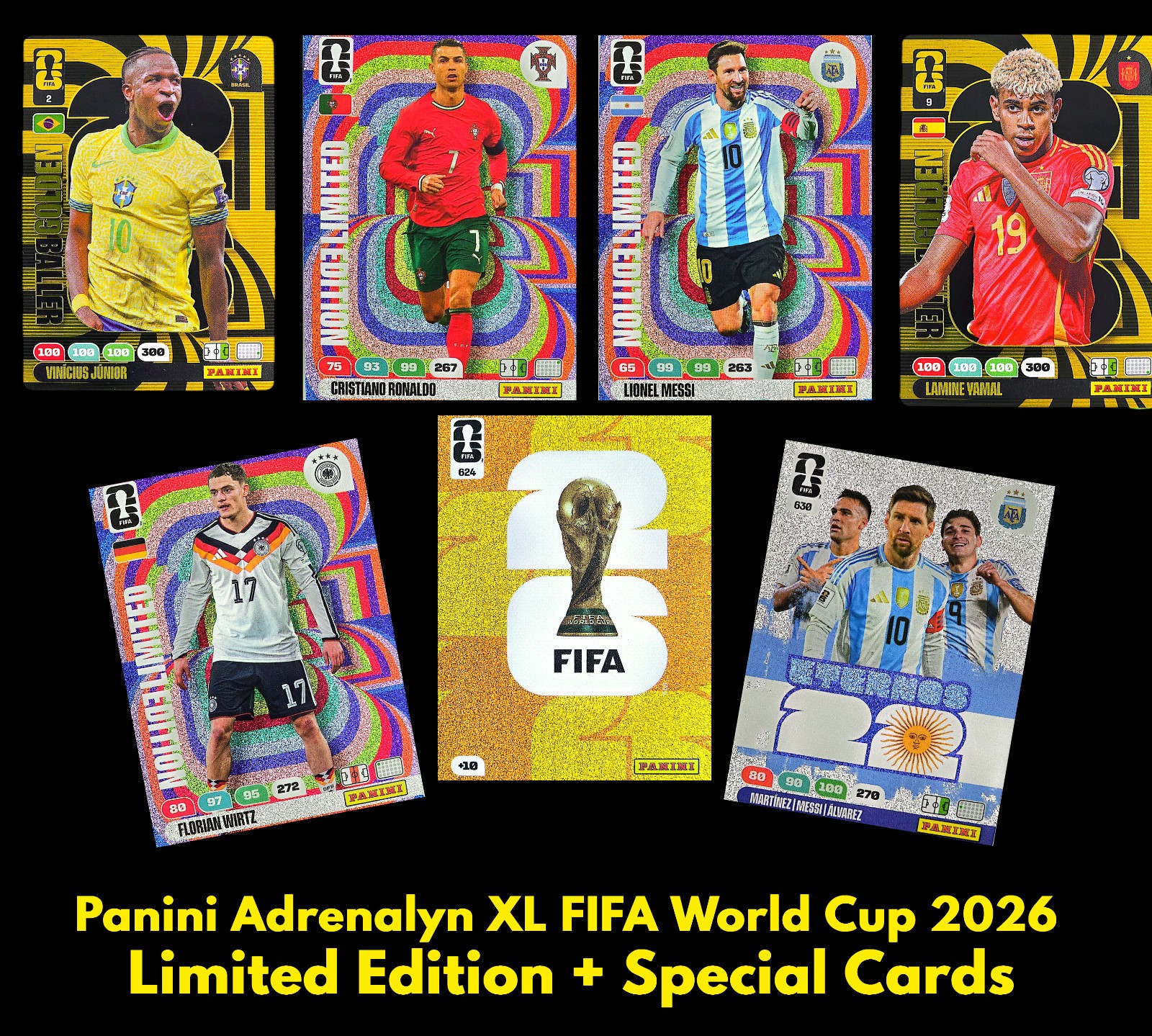 파니니 아드레날린 XL FIFA 월드컵 2026 - WM 26 한정판 / 인서트 / 레어 5