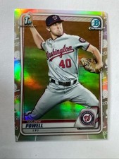 2020 Bowman Chrome Draft Refractor HOLDEN POWELL 1st Bowman RC NATIONALS #BD-120