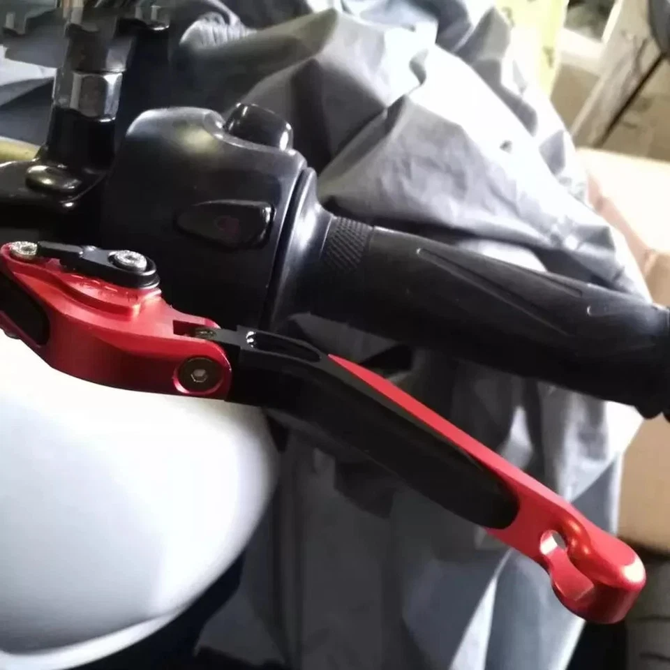 NEW For HONDA CB600F CBR600F CBR650F/CB650F CNC Extendable Brake Clutch Lever Foto 3 de 4