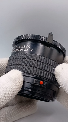 🎦👀✨Top MINT✨ Mamiya M645 Teleconverter 2X N for M645 1000S