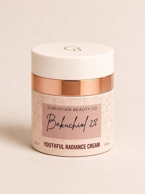 Bakuchiol 2% Youthful Radiance Cream by Christian Beauty Co - NEW / NO BOX