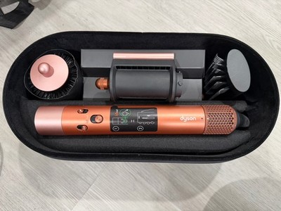Dyson Airwrap i.d. Multi-Styler in Amber Silk NOB w/all attachments GENUINE
