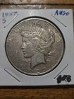 1927-S Peace Silver Dollar XF/AU Semi Key Date