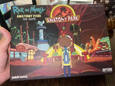 Rick & Morty Anatomy Park The Game Complete In Original Box