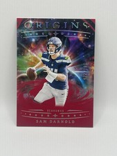 2025 Panini Origins Red #58 Sam Darnold /225