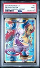Pokemon Mewtwo EX Secret Rare Full Art Holo 163/162 XY Breakthrough PSA 9