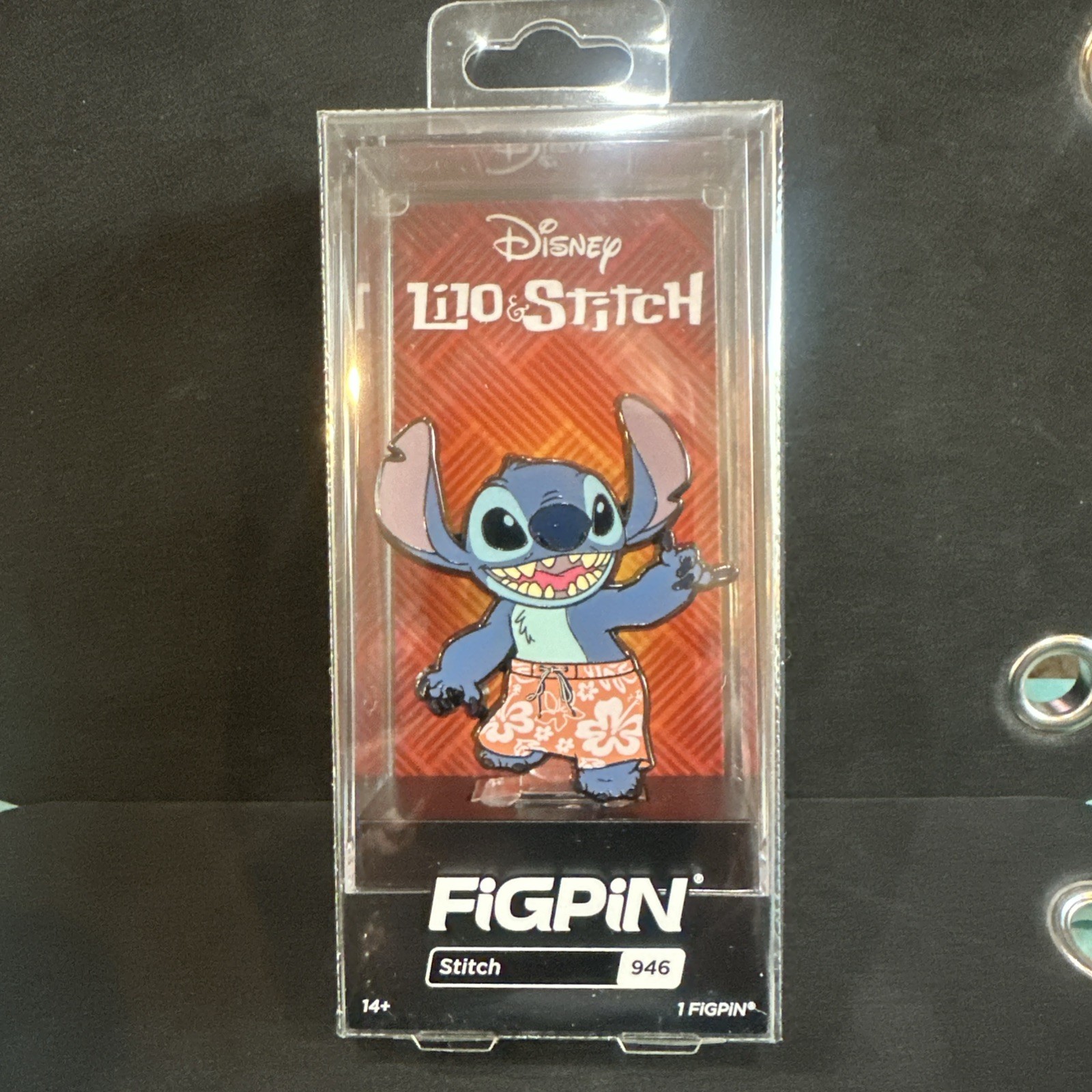 Disney D23 Expo 2022 FiGPiN Exclusive #946 Stitch LE Pin NIP
