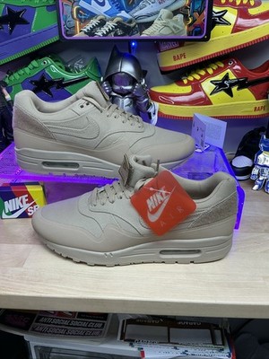 NIKE AIR MAX 1 V SP ''PATCHES'' NIKELAB SAND BROWN Men s SZ 11.5, Rare, VNDS