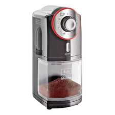 Electric Coffee Bean Burr Grinder Machine Small in Black