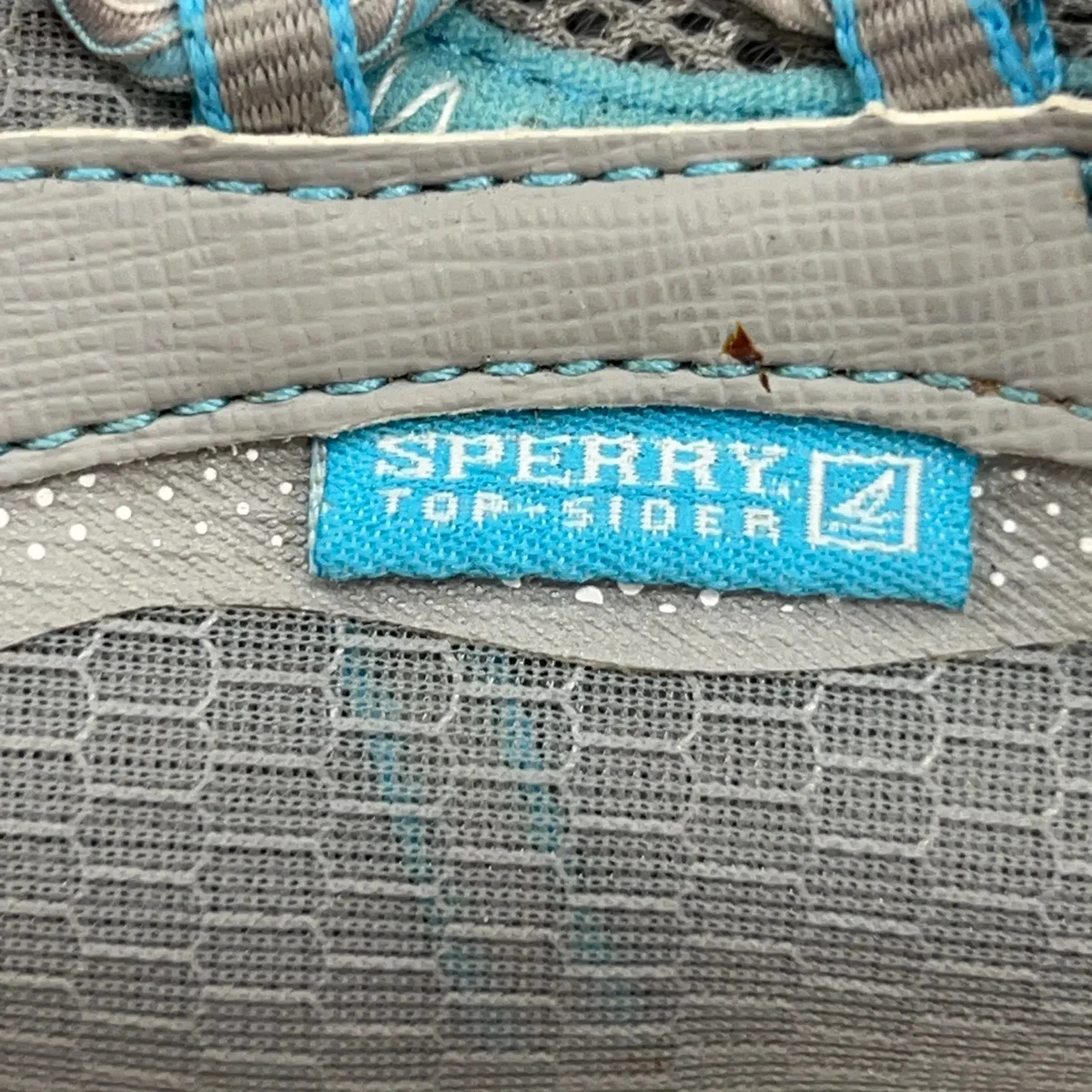 Sperry Top Sider, Trainingsschuhe, Größe: 41 1/2, Grau/Blau/Weiß, Damen #dOY