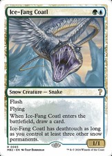 1x Ice-Fang Coatl - White Border - Mystery Booster 2 - Near Mint, English - MTG!