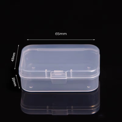 White Dustproof Storage Box Stackable Sundries Storage Organizer with Cover Stat
