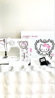 [USED]JANOME KT-35 Sanrio Hello Kitty Electric Sewing Machine Compact AC100V