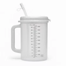 32 oz Hospital Mug - Double Wall Insulated Mug - Made In The USA - BPA Free