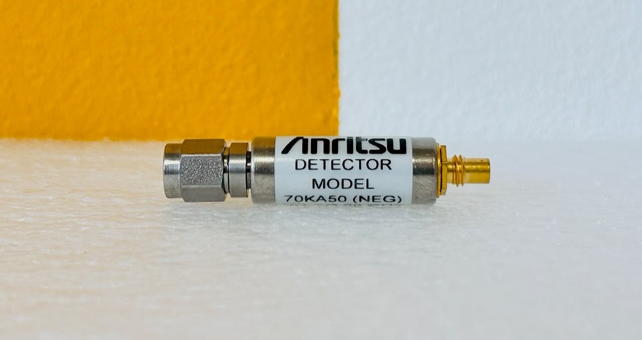 Anritsu 70KA50 0.01-20 GHz Neg Polarity Type K to SMC Microwave Detector Tested!