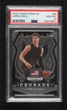 2020-21 Panini Prizm Draft Picks Crusade LaMelo Ball #83 PSA 10 GEM MT 1b9b