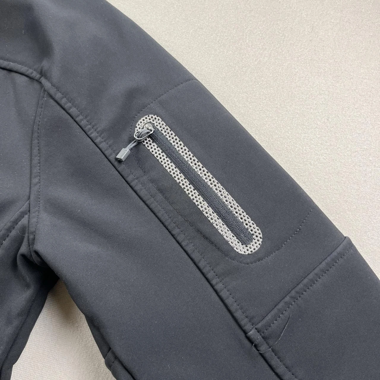 Acura Jacket Mens Small Black Softshell Oakland Cars Employee Fleece Lined Zip - product detail image 5