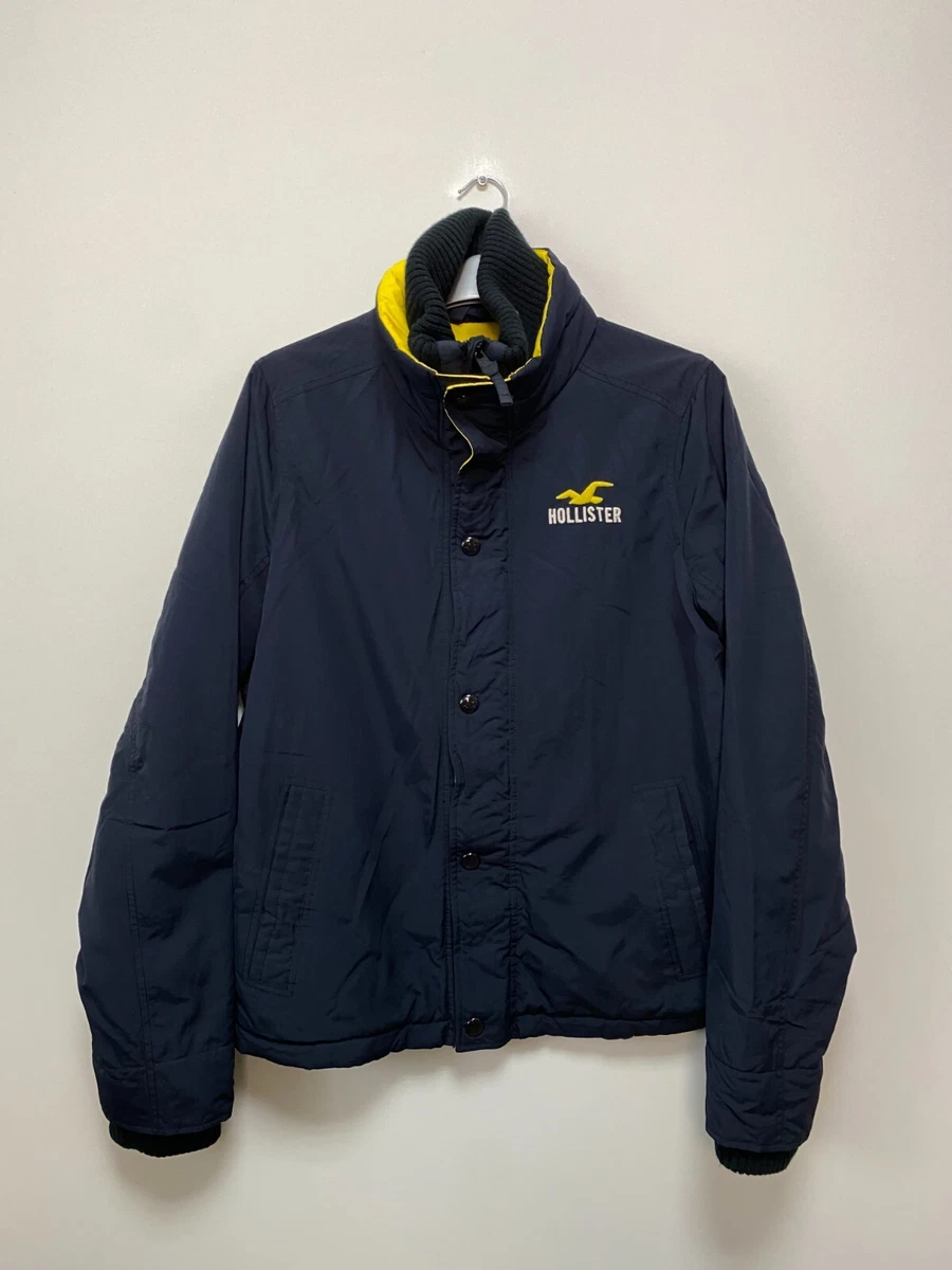 Hollister fleece jacket men's sale