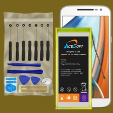 Long Life 3470mAh Substitutable Battery Tool Set for Motorola Moto G4 XT1625 USA