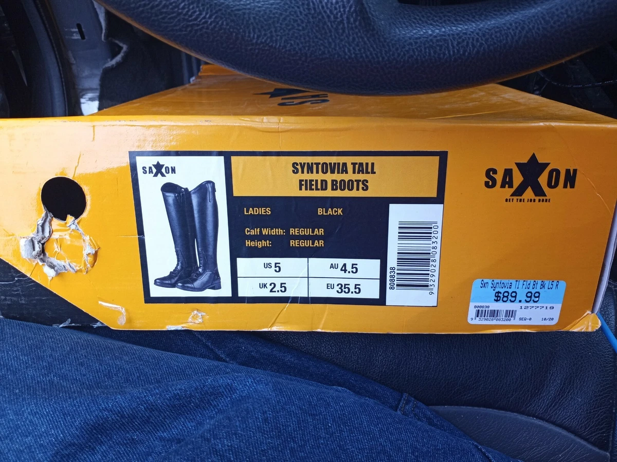 Saxon top field boots