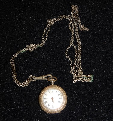 OROLOGIO DA TASCA REMONTOIR CYLINDRE - ARGENTO | eBay