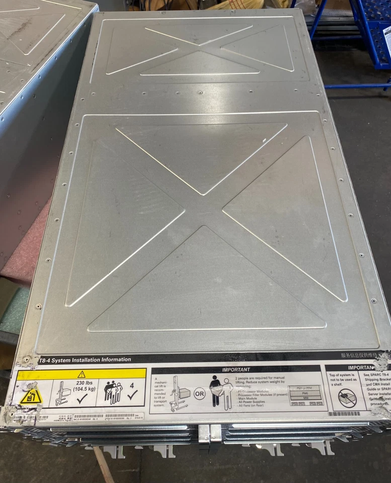 ORACLE SPARC T8-4 4 x 5.0GhZ 32-CORE  1TB  RAM, 2 x 1.2THB HDD 4x PS TESTED - Image 3 of 4