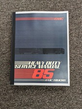 1985 Gmc Astro General Brigadier Heavy Truck Shop Service Repair Manual