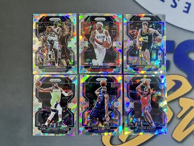 2021-22 Panini NBA PRIZM Ice Parallel COMPLETE Your Set