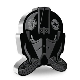 IMPERIAL TIE FIGHTER PILOT Faces of the Empire Star Wars 1Oz Silver Coin $2 Niue