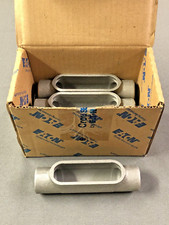 (5) Eaton Crouse-Hinds C27 SA Condulet C 3/4" Form 7 Copper-Free Aluminum