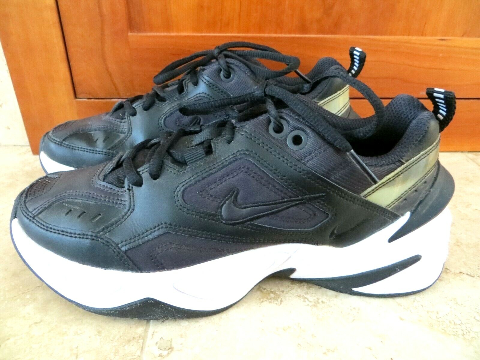 Nike M2K Tekno BQ3378 002 Black/Oil Grey-White Women's Sz 6.5 192499008428  | eBay