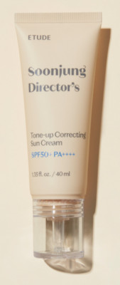 Etude Soonjung Director's Tone-Up Correcting Sun Cream 40ml SPF50+ PA++++ K-Beau